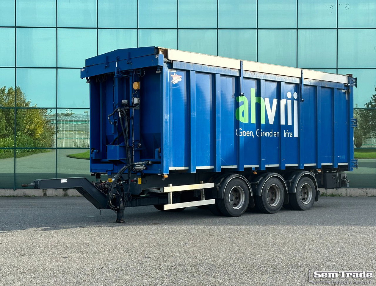 LAG M-3-24 + Piet Ruizeveld DS Lift Axle 72.000 KM Super Condition - Земјоделска приколка за истурање/ Истурач: слика 1 LAG M-3-24 + Piet Ruizeveld DS Lift Axle 72.000 KM Super Condition - Земјоделска приколка за истурање/ Истурач: слика 1