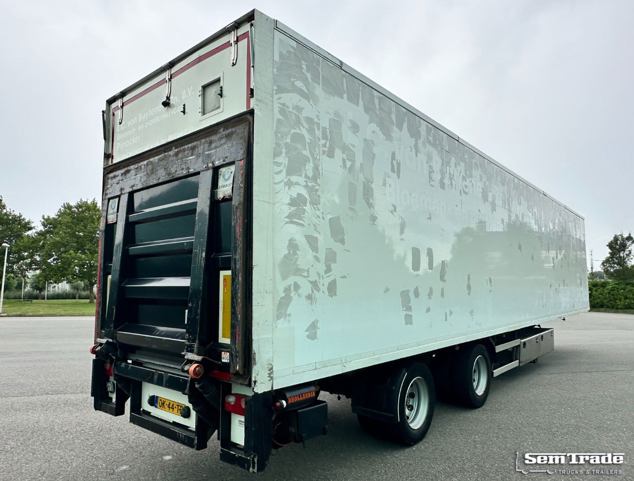 Lamboo T03 Isolated BOX + Heater Steering Axle Lift Axle Tail Lift NL-Trailer - Полуприколка сандучар: слика 4 Lamboo T03 Isolated BOX + Heater Steering Axle Lift Axle Tail Lift NL-Trailer - Полуприколка сандучар: слика 4