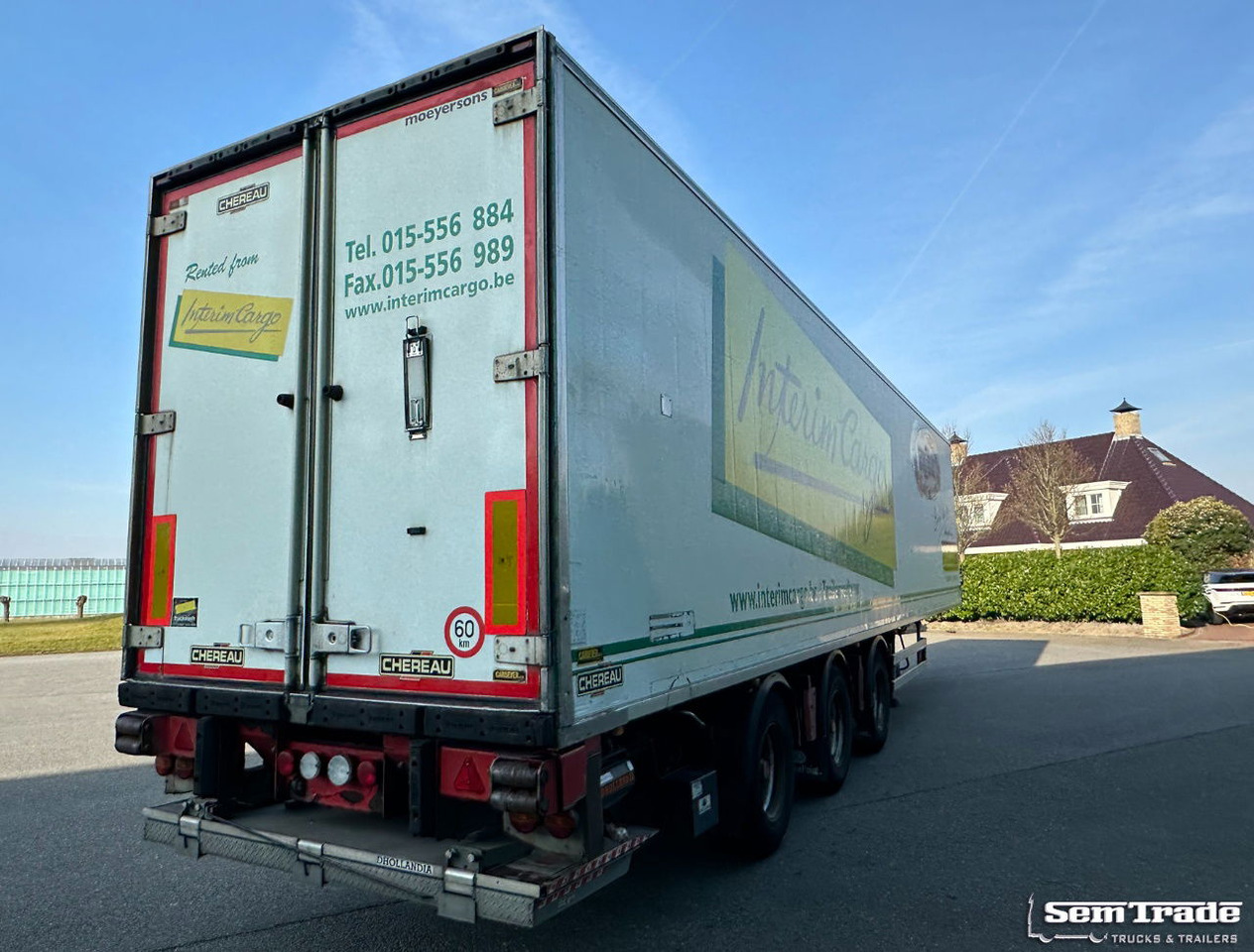 Renders Chereau Carrier Maxima 1300 Steering Axle Tail Lift Belgium Trailer - Полуприколка ладилник: слика 5 Renders Chereau Carrier Maxima 1300 Steering Axle Tail Lift Belgium Trailer - Полуприколка ладилник: слика 5