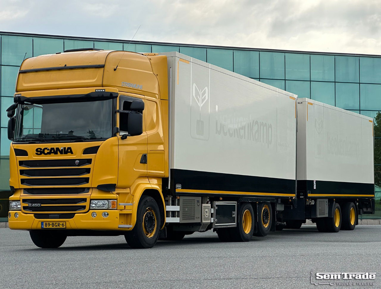 Scania R450 Retarder TRS Cooling Heiwo Isolated Boxes Tail Lift NL-Combi - Камион ладилник: слика 1 Scania R450 Retarder TRS Cooling Heiwo Isolated Boxes Tail Lift NL-Combi - Камион ладилник: слика 1