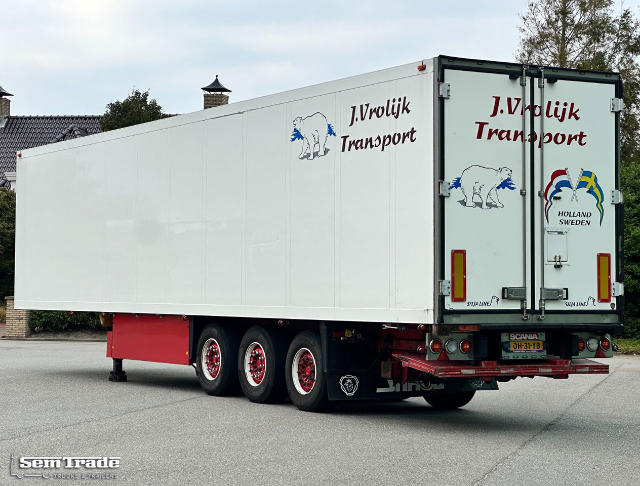 Schmitz Cargobull SKO 24 Carrier Maxima 1300 Flower Wide 2X Lift Axle - Полуприколка ладилник: слика 3 Schmitz Cargobull SKO 24 Carrier Maxima 1300 Flower Wide 2X Lift Axle - Полуприколка ладилник: слика 3
