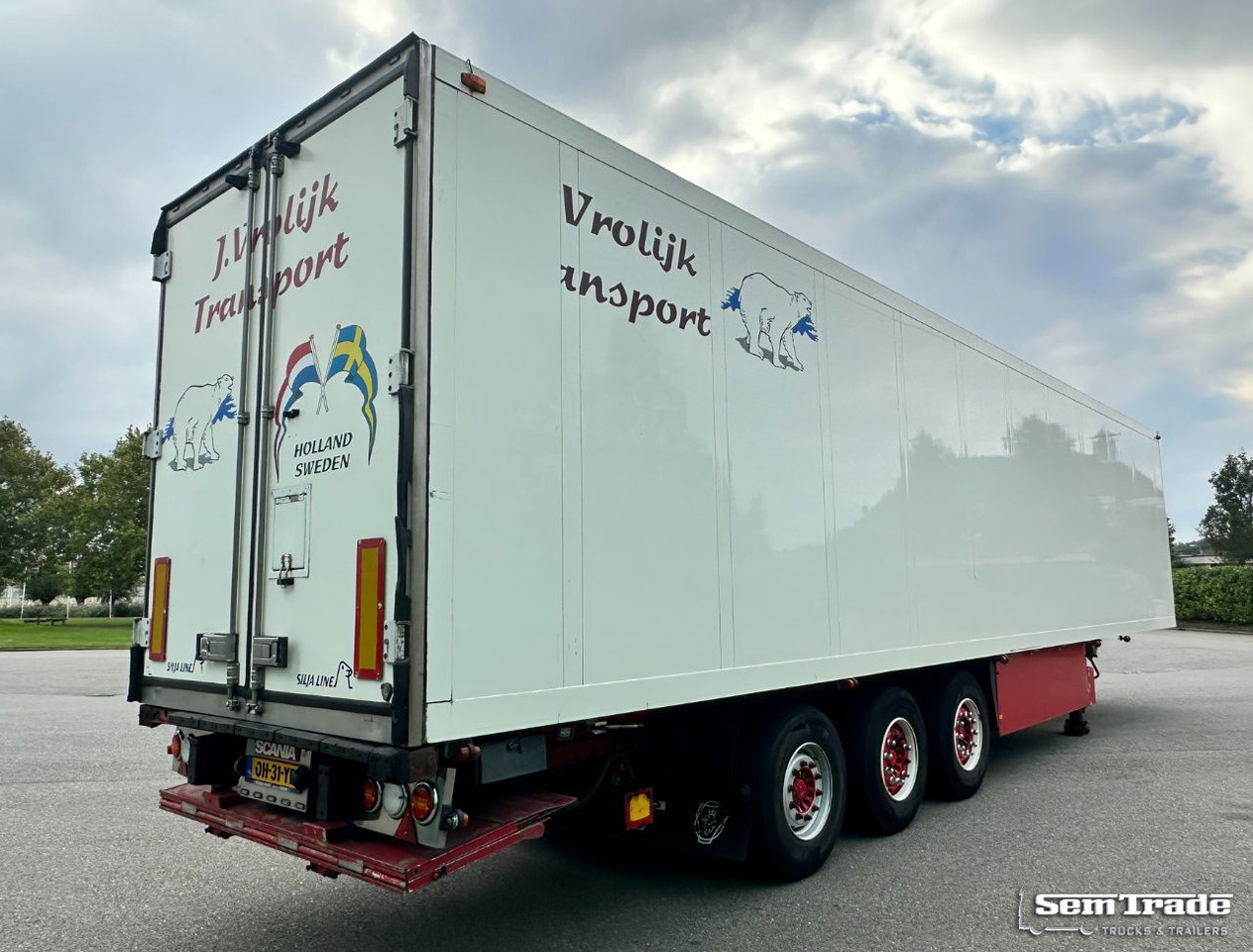 Schmitz Cargobull SKO 24 Carrier Maxima 1300 Flower Wide 2X Lift Axle - Полуприколка ладилник: слика 5 Schmitz Cargobull SKO 24 Carrier Maxima 1300 Flower Wide 2X Lift Axle - Полуприколка ладилник: слика 5