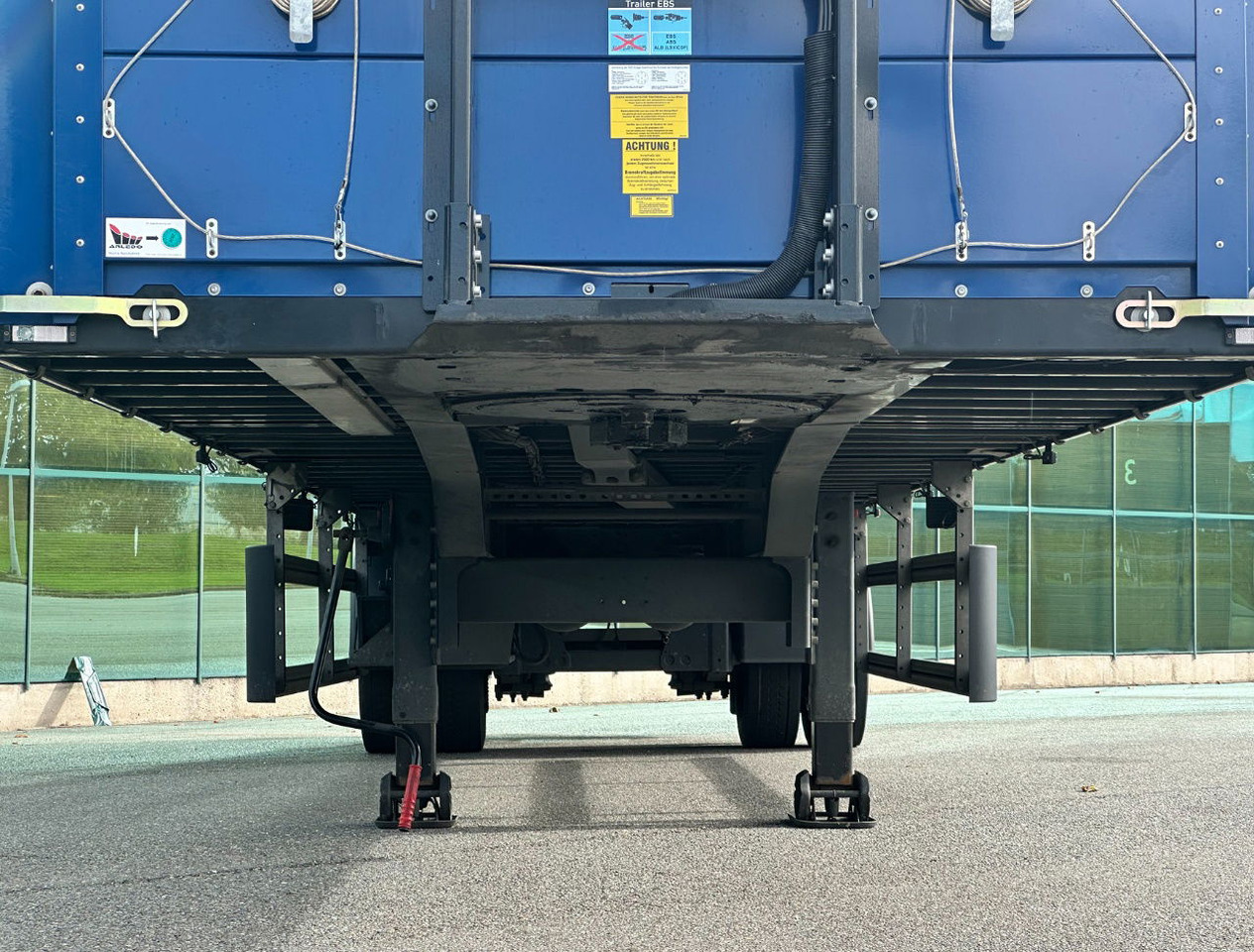 Полуприколка со церада System Trailer Lprs9 City Trailer Tail Lift NEW Condition Holland-Trailer: слика 9