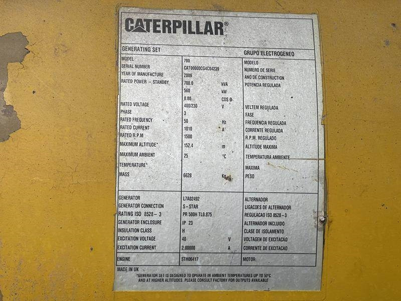 Cat C 18 - 700 - Генераторска поставка: слика 3 Cat C 18 - 700 - Генераторска поставка: слика 3