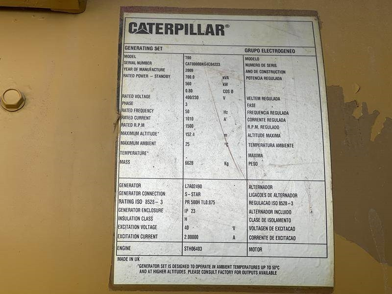 Cat C 18 - 700 - Генераторска поставка: слика 4 Cat C 18 - 700 - Генераторска поставка: слика 4