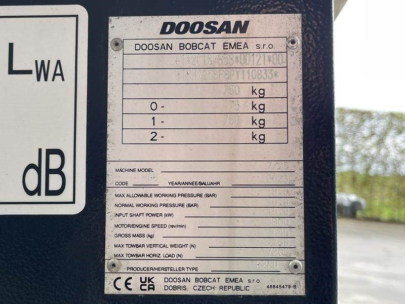 Doosan 7 / 25 - G - N - Компресор за воздух: слика 5 Doosan 7 / 25 - G - N - Компресор за воздух: слика 5