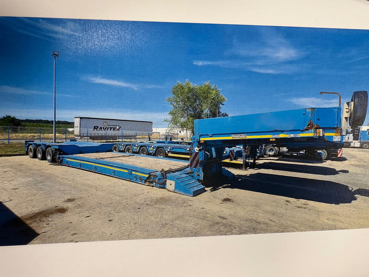 Golfhofer STZ-VKL 3-34/80A with Extension beam´s - Приколка за низок утовар: слика 3 Golfhofer STZ-VKL 3-34/80A with Extension beam´s - Приколка за низок утовар: слика 3