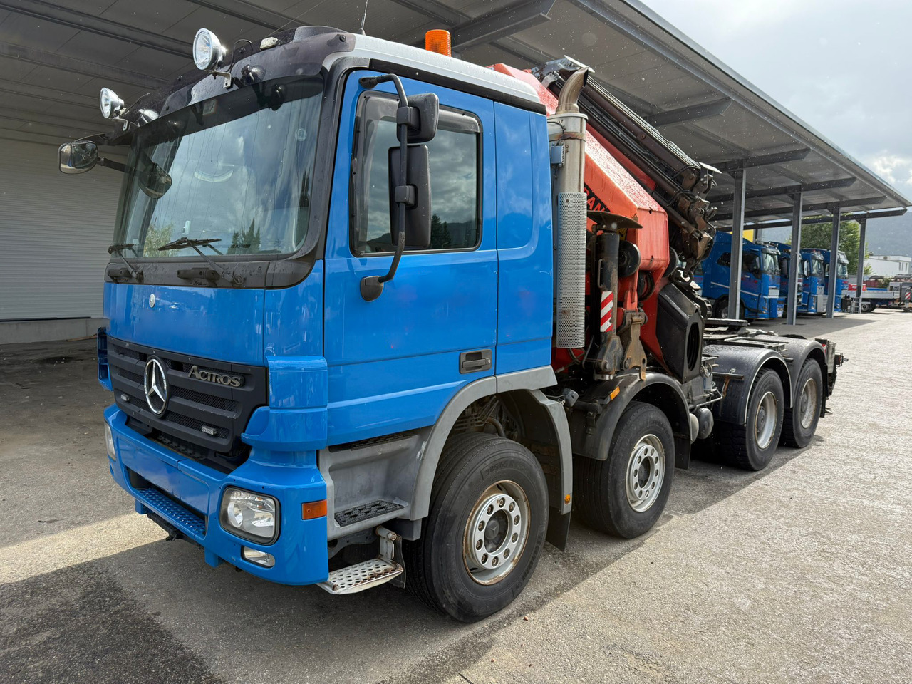 PALFINGER PK 74002 + Mercedes Actros - Кран за натоварување: слика 4 PALFINGER PK 74002 + Mercedes Actros - Кран за натоварување: слика 4