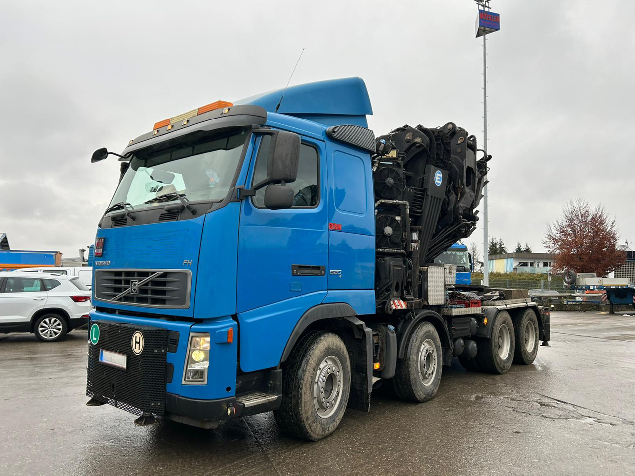 Volvo 520 FH + Effer 1550/8S - Кран за натоварување: слика 1 Volvo 520 FH + Effer 1550/8S - Кран за натоварување: слика 1