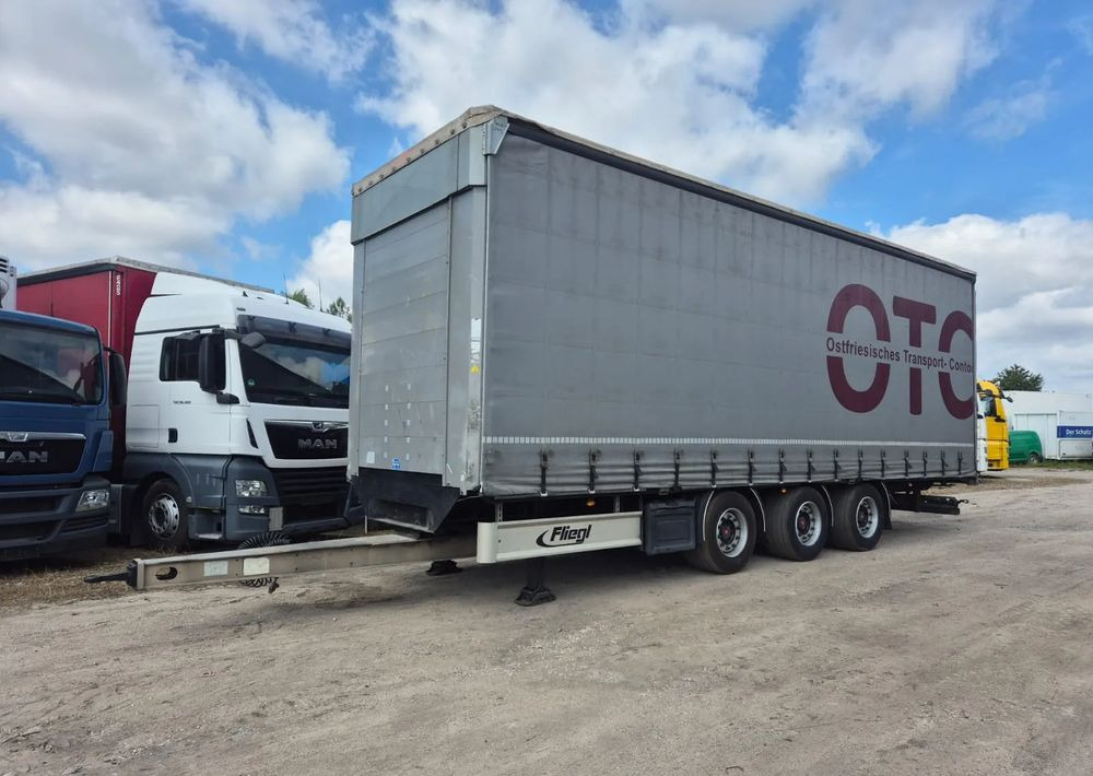 Fliegl Tandem 3 osie - Приколка со церада: слика 1 Fliegl Tandem 3 osie - Приколка со церада: слика 1