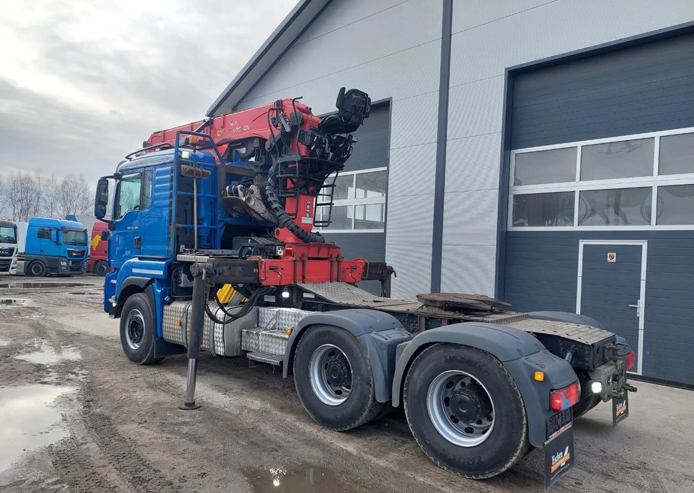 MAN TGS 26-480 6x4 do drewna PALFINGER Epsilon S 270L83 - Камион влекач: слика 4 MAN TGS 26-480 6x4 do drewna PALFINGER Epsilon S 270L83 - Камион влекач: слика 4