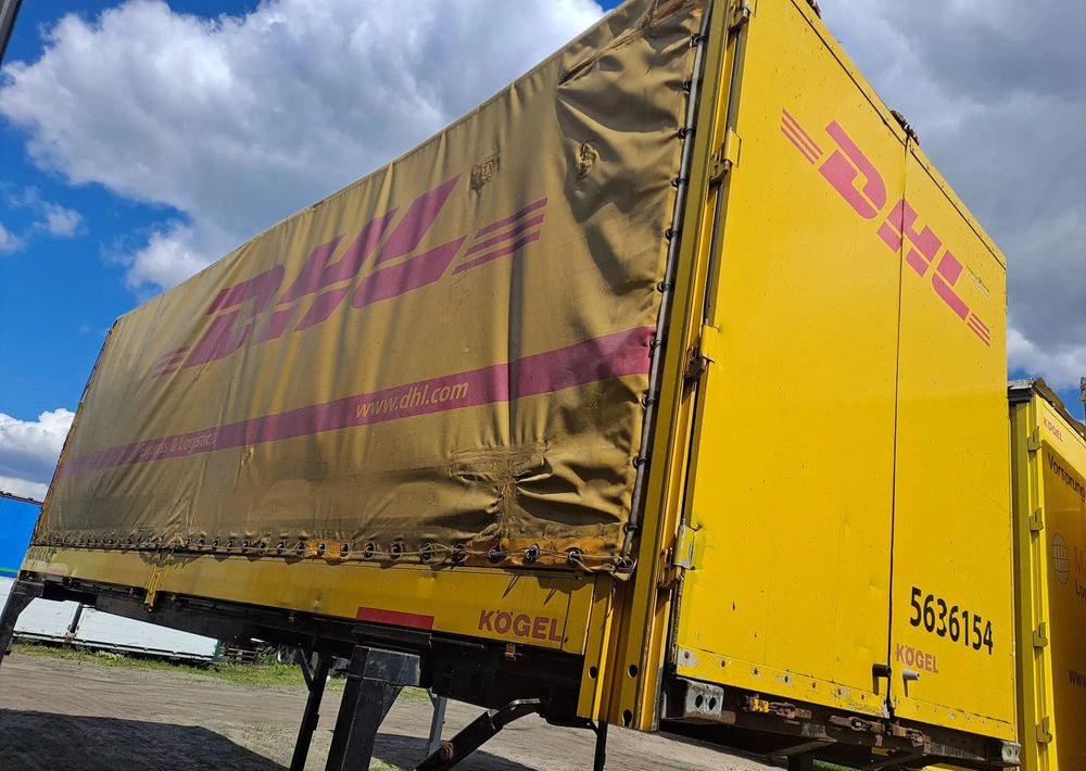 Kögel Zabudowa 7,45m 18 palet burtoplandeka - Заменски сандак со церада: слика 2 Kögel Zabudowa 7,45m 18 palet burtoplandeka - Заменски сандак со церада: слика 2