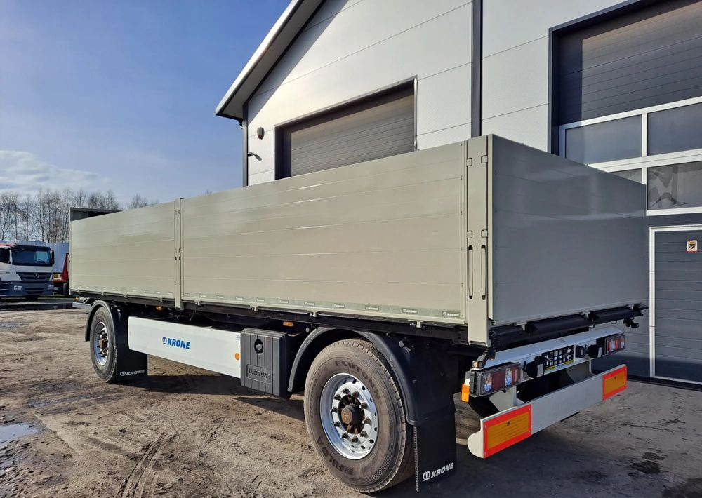 Krone Przyczepa KRONE Budowlanka - Приколка платформа: слика 1 Krone Przyczepa KRONE Budowlanka - Приколка платформа: слика 1
