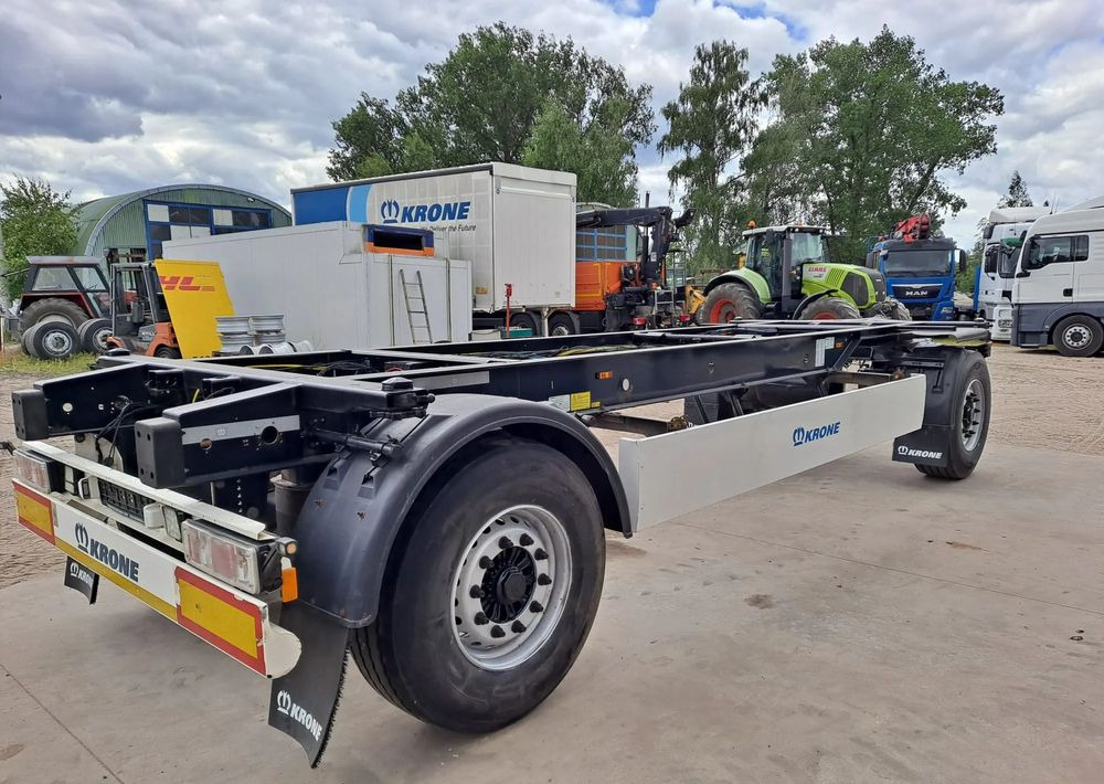 Krone Przyczepa Krone - Транспортер на контејнер/ Приколка со променливо тело: слика 3 Krone Przyczepa Krone - Транспортер на контејнер/ Приколка со променливо тело: слика 3