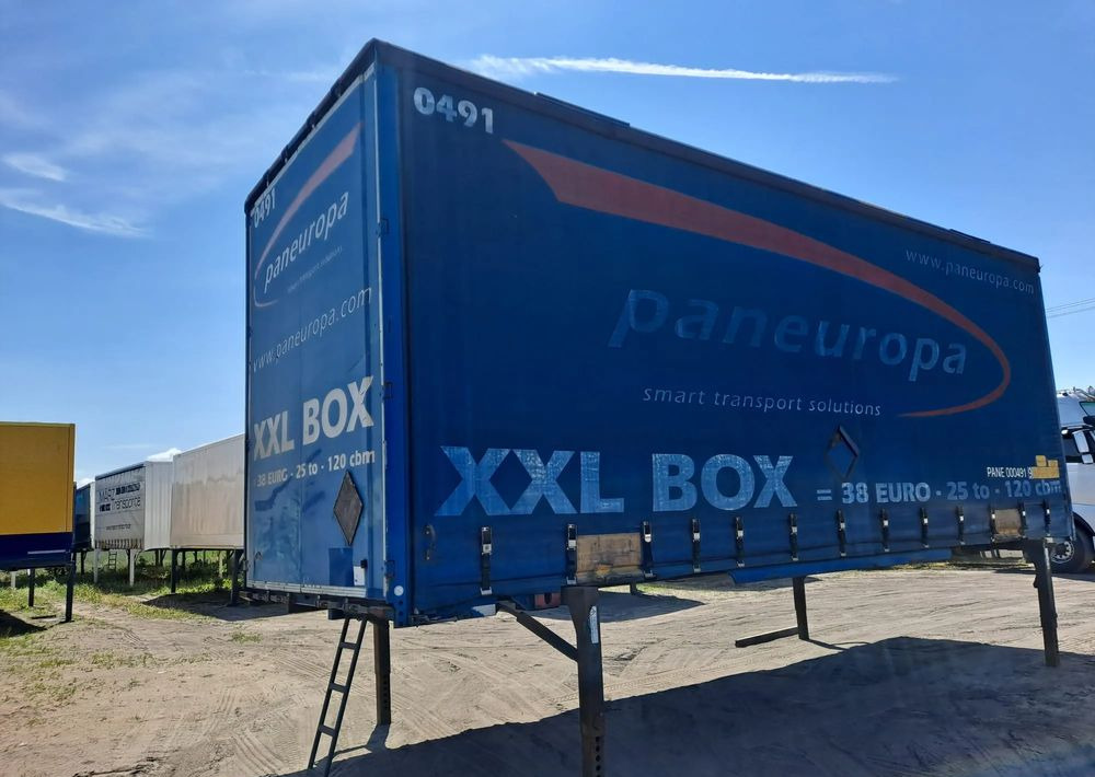 Krone Zabudowa Jumbo Firana BDF 7.70 m - Заменски сандак со церада: слика 2 Krone Zabudowa Jumbo Firana BDF 7.70 m - Заменски сандак со церада: слика 2