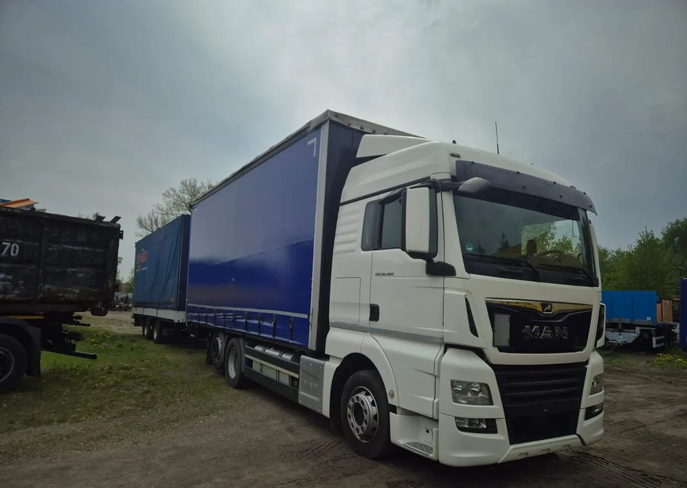 MAN TGX 26.460 Firana ZESTAW - Камион со церада: слика 1 MAN TGX 26.460 Firana ZESTAW - Камион со церада: слика 1