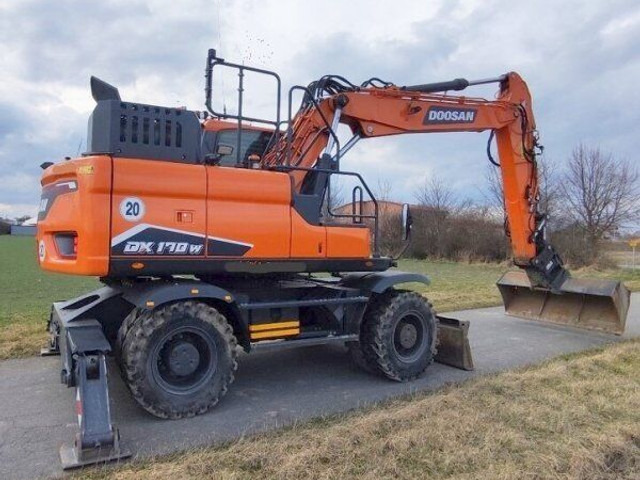 Doosan 18.6t DX170 W-7 (DEVELON) - Багер на тркала: слика 2 Doosan 18.6t DX170 W-7 (DEVELON) - Багер на тркала: слика 2