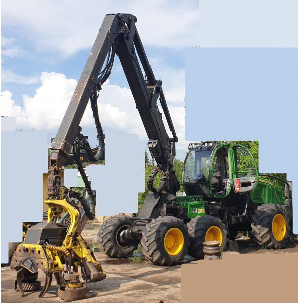 John Deere 1270E 6W - Шумски жнеач: слика 1 John Deere 1270E 6W - Шумски жнеач: слика 1