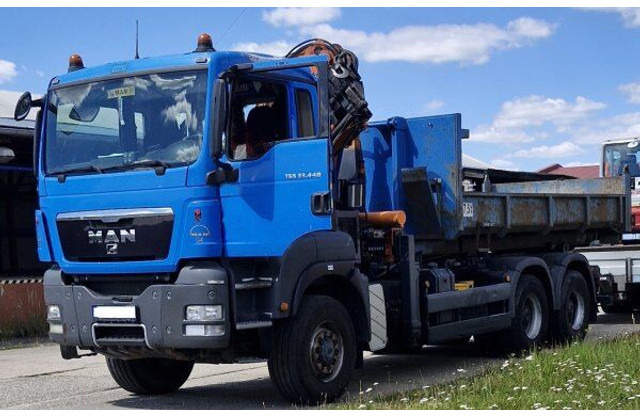 MAN TGS 33.440 +Terex-Atlas 240 - Кипер, Камион со кран: слика 1 MAN TGS 33.440 +Terex-Atlas 240 - Кипер, Камион со кран: слика 1