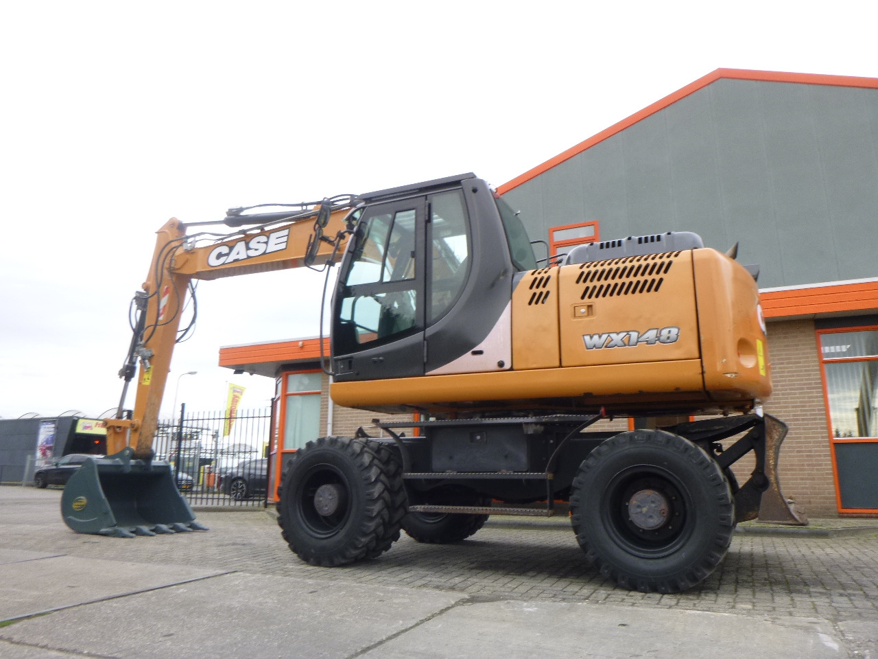 CASE WX148 - Багер на тркала: слика 2 CASE WX148 - Багер на тркала: слика 2