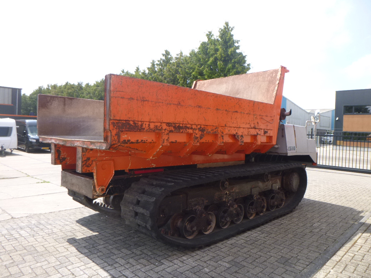 Истоварувач со гасеници HITACHI CG110D-SC: слика 7