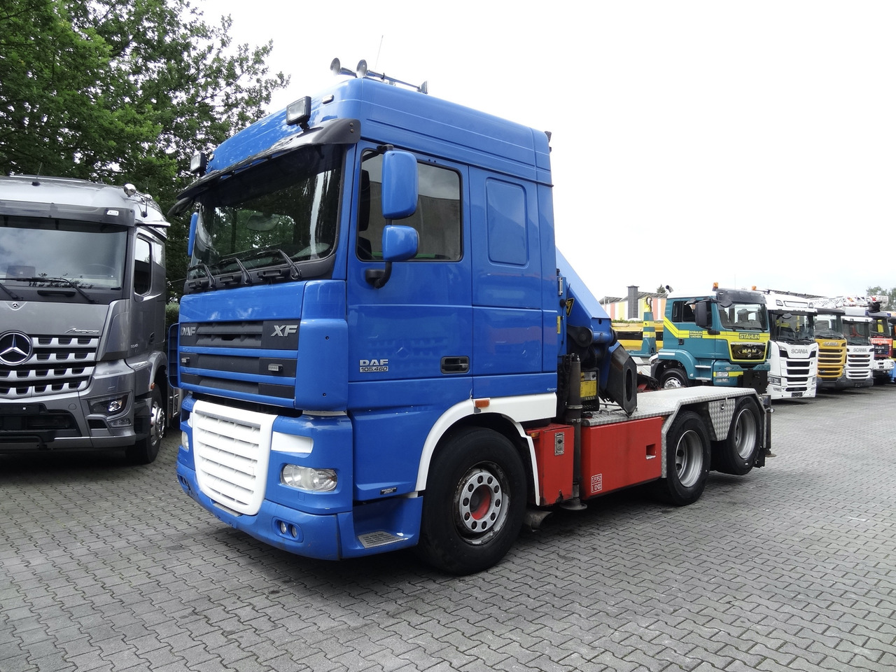 Камион влекач Daf XF105 460 6X2 Kran Palfinger 34002: слика 10