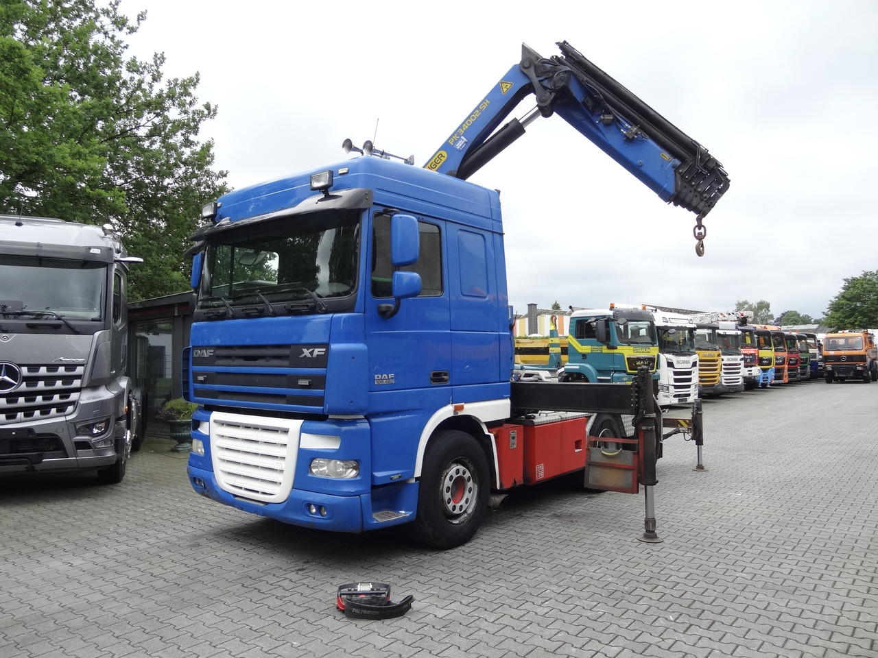 Камион влекач Daf XF105 460 6X2 Kran Palfinger 34002: слика 8