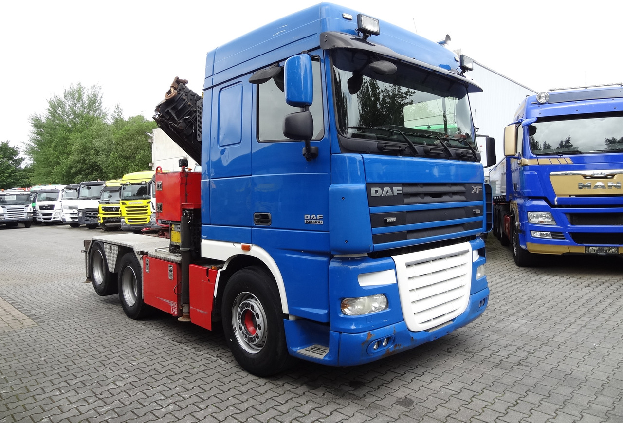 Камион влекач Daf XF105 460 6X2 Kran Palfinger 34002: слика 12