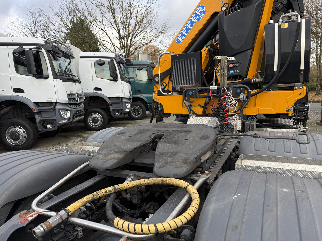 Scania G480 6X4 Kran Effer 255 6S bis 20.5 Meter - Камион влекач: слика 2 Scania G480 6X4 Kran Effer 255 6S bis 20.5 Meter - Камион влекач: слика 2