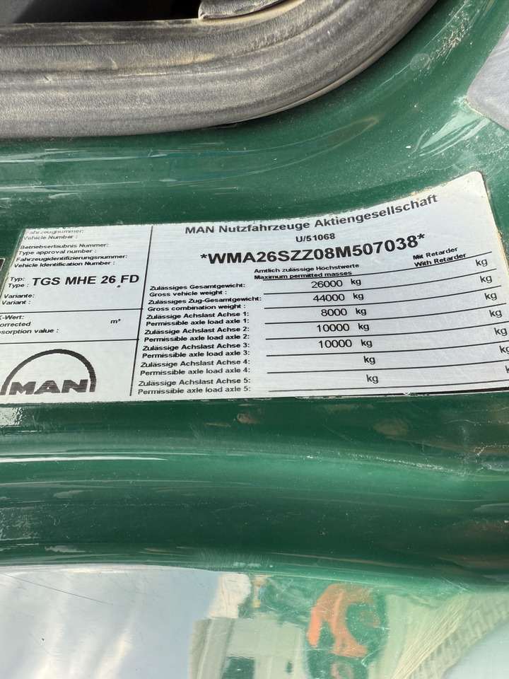 MAN TGS 26.440 6X4 BB Meiller - Кипер: слика 5 MAN TGS 26.440 6X4 BB Meiller - Кипер: слика 5