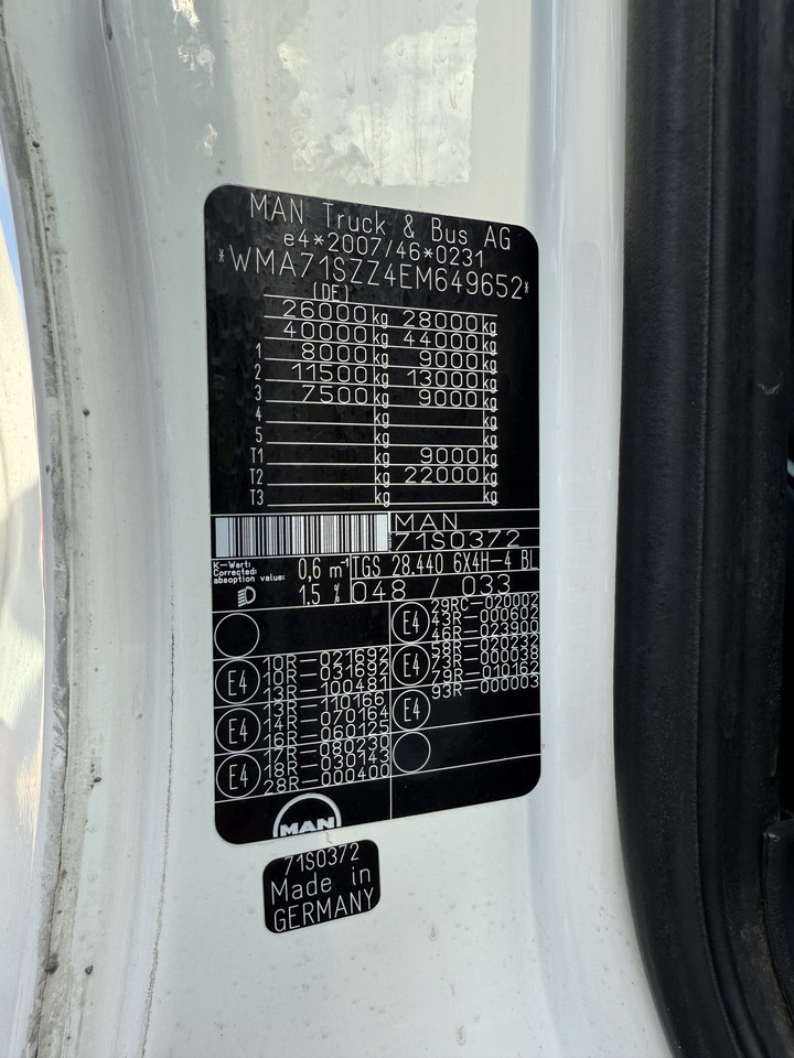 MAN TGS 28.440 6X4H-4 Atlas 290 bis 24 Meter - Камион со кран, Камион со платформа: слика 5 MAN TGS 28.440 6X4H-4 Atlas 290 bis 24 Meter - Камион со кран, Камион со платформа: слика 5