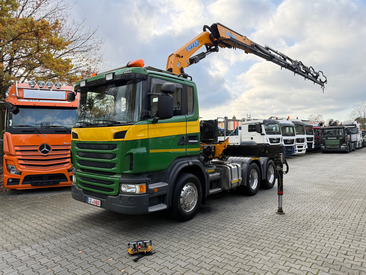 Scania G480 6X4 Kran Effer 255 6S bis 20.5 Meter - Камион со кран, Камион влекач: слика 1 Scania G480 6X4 Kran Effer 255 6S bis 20.5 Meter - Камион со кран, Камион влекач: слика 1