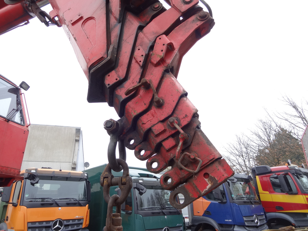 Scania R144 460 6X4 Fassi 360 bis 25 Meter - Камион со платформа, Камион со кран: слика 3 Scania R144 460 6X4 Fassi 360 bis 25 Meter - Камион со платформа, Камион со кран: слика 3