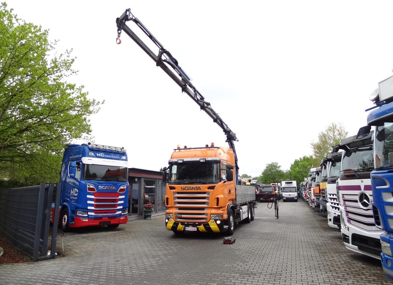 Камион со платформа, Камион со кран Scania R480 6X2*4 Kran Atlas 240 bis 20 Meter: слика 12 Камион со платформа, Камион со кран Scania R480 6X2*4 Kran Atlas 240 bis 20 Meter: слика 12