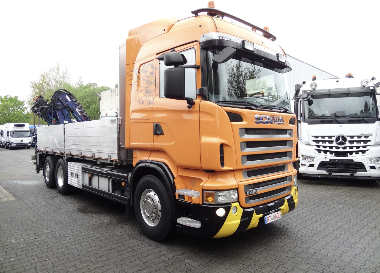 Камион со платформа, Камион со кран Scania R480 6X2*4 Kran Atlas 240 bis 20 Meter: слика 8 Камион со платформа, Камион со кран Scania R480 6X2*4 Kran Atlas 240 bis 20 Meter: слика 8