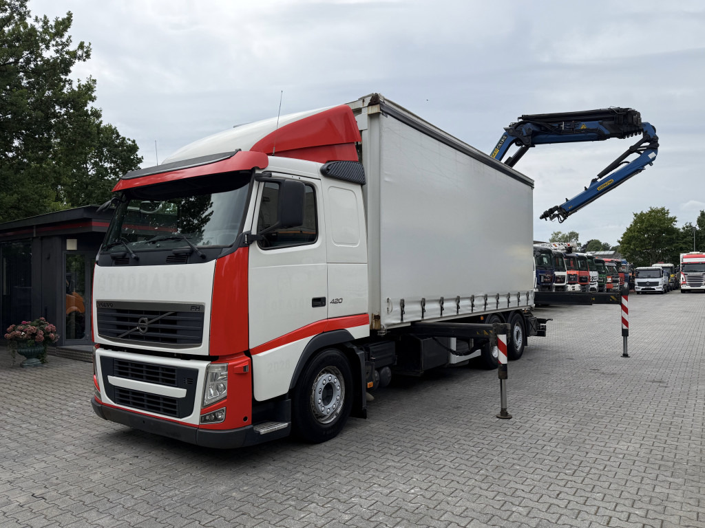 Volvo FH420 6X2*4 Palfinger 29002 bis 27 Meter - Камион со платформа, Камион со кран: слика 1 Volvo FH420 6X2*4 Palfinger 29002 bis 27 Meter - Камион со платформа, Камион со кран: слика 1