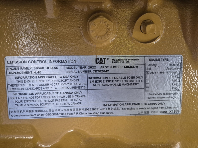 Caterpillar 3054C DITAAC Engine + Radiator - Мотор за Индустриска опрема: слика 2 Caterpillar 3054C DITAAC Engine + Radiator - Мотор за Индустриска опрема: слика 2