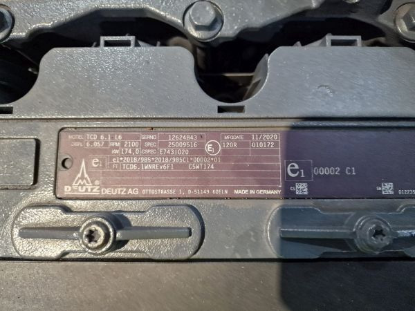Deutz TCD6.1 L6 Reconditioned Engine (Industrial) - Мотор за Индустриска опрема: слика 2 Deutz TCD6.1 L6 Reconditioned Engine (Industrial) - Мотор за Индустриска опрема: слика 2