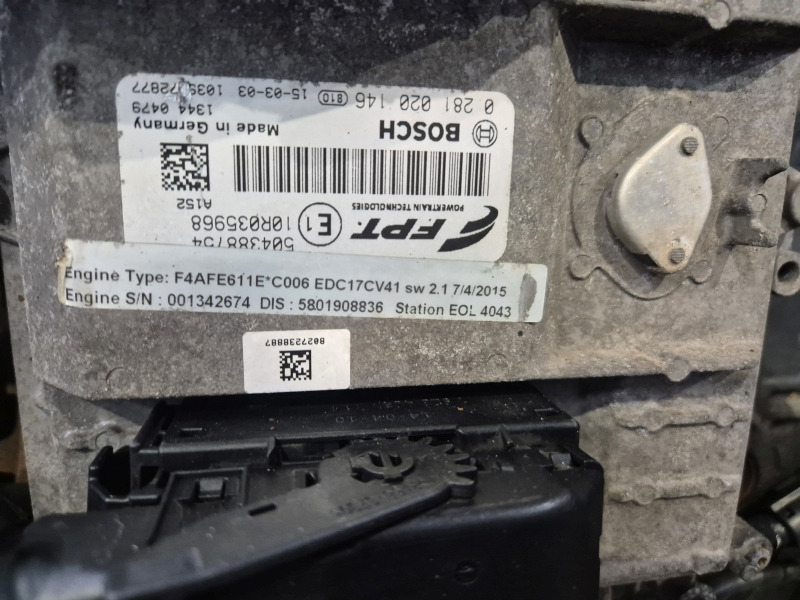 Iveco Tector 7 F4AFE611E*C006 Engine (Truck) - Мотор за Камион: слика 2 Iveco Tector 7 F4AFE611E*C006 Engine (Truck) - Мотор за Камион: слика 2