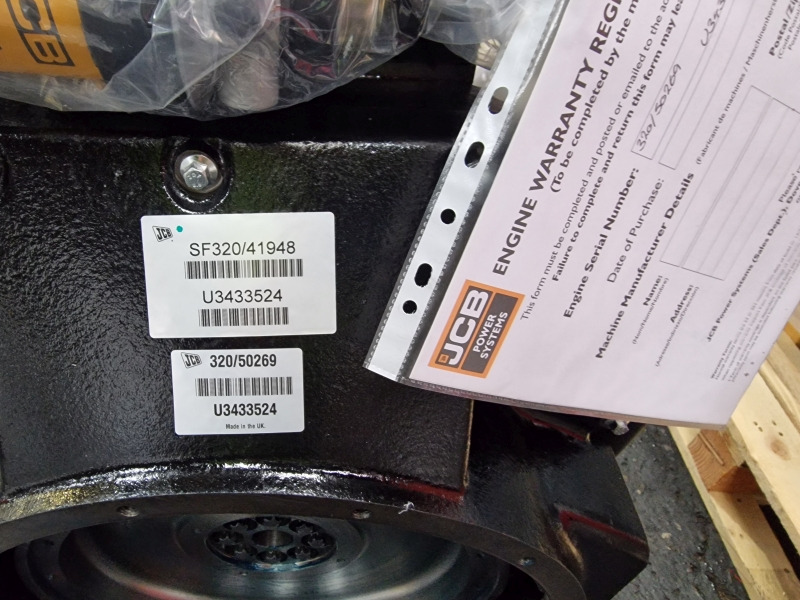 Нов Мотор за Градежна машина JCB TCA-74 Engine (Plant): слика 11