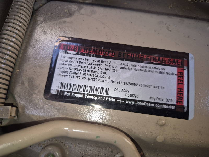 Нов Мотор за Земјоделска машина John Deere 6068HRT90 Engine (Agri): слика 11