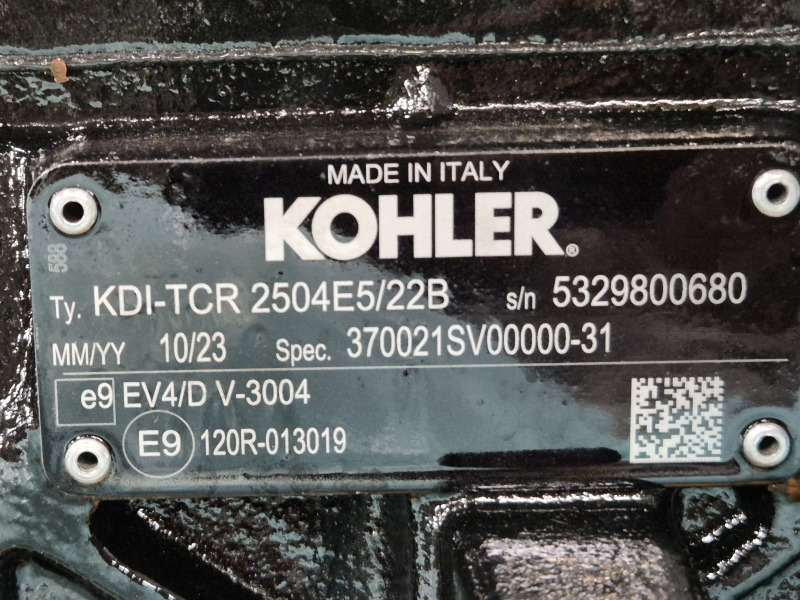 Kohler/JCB KDI-TCR 2504E5/22B New Engine (Plant) - Мотор за Градежна машина: слика 2 Kohler/JCB KDI-TCR 2504E5/22B New Engine (Plant) - Мотор за Градежна машина: слика 2