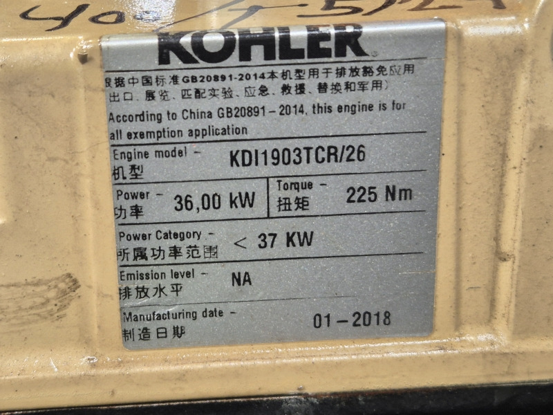 Нов Мотор за Индустриска опрема Kohler/JCB KDI1903TCR/26 Engine (Industrial): слика 12