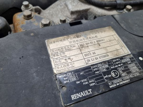 Renault DXI7 260-EUV Engine (Truck) - Мотор за Камион: слика 2 Renault DXI7 260-EUV Engine (Truck) - Мотор за Камион: слика 2