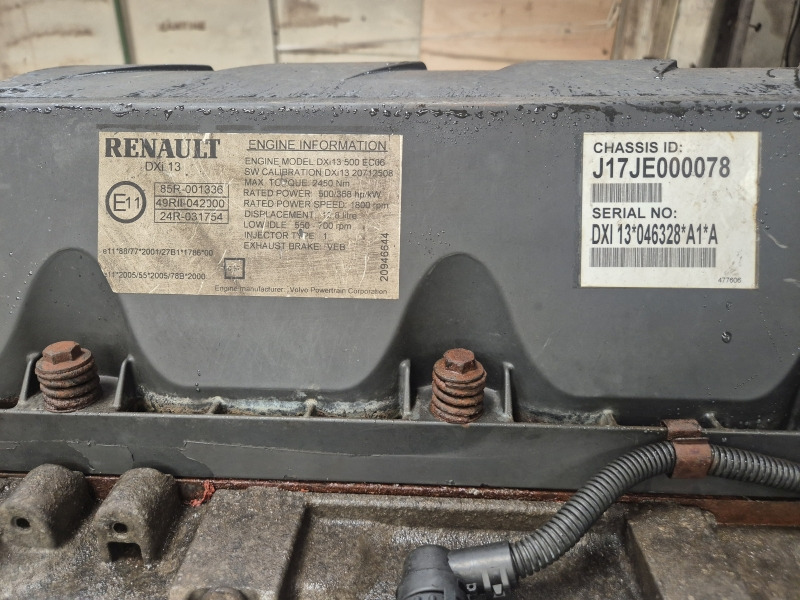 Volvo DXi13 500 EC06 Engine (Truck) - Мотор за Камион: слика 2 Volvo DXi13 500 EC06 Engine (Truck) - Мотор за Камион: слика 2