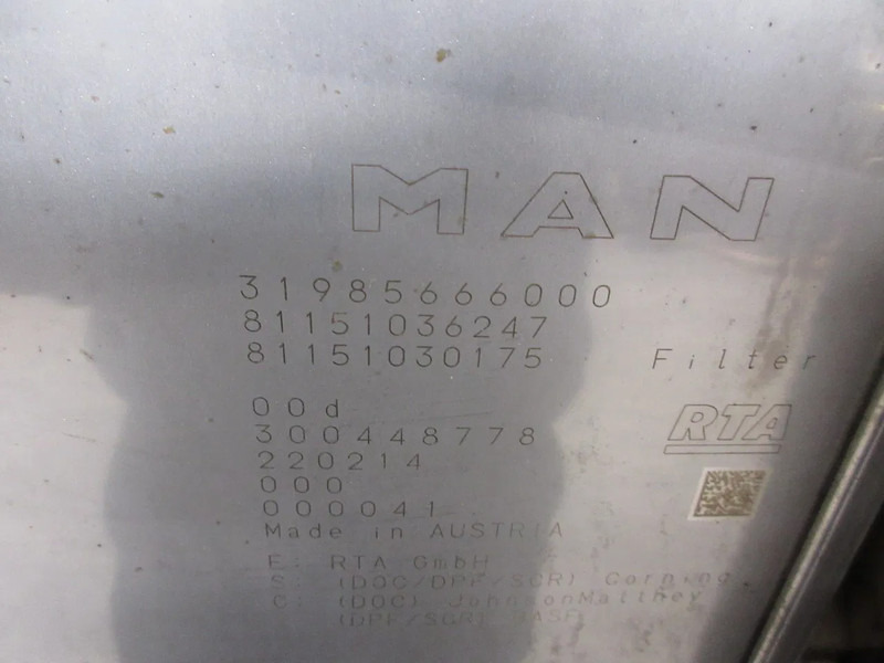MAN 81.15103-6247 // 81.15103-0175 KATALYSATOR MAN 18.430 // 18.470 // 18.510 MODEL 2023 - Каталитички конвертор за Камион: слика 5 MAN 81.15103-6247 // 81.15103-0175 KATALYSATOR MAN 18.430 // 18.470 // 18.510 MODEL 2023 - Каталитички конвертор за Камион: слика 5