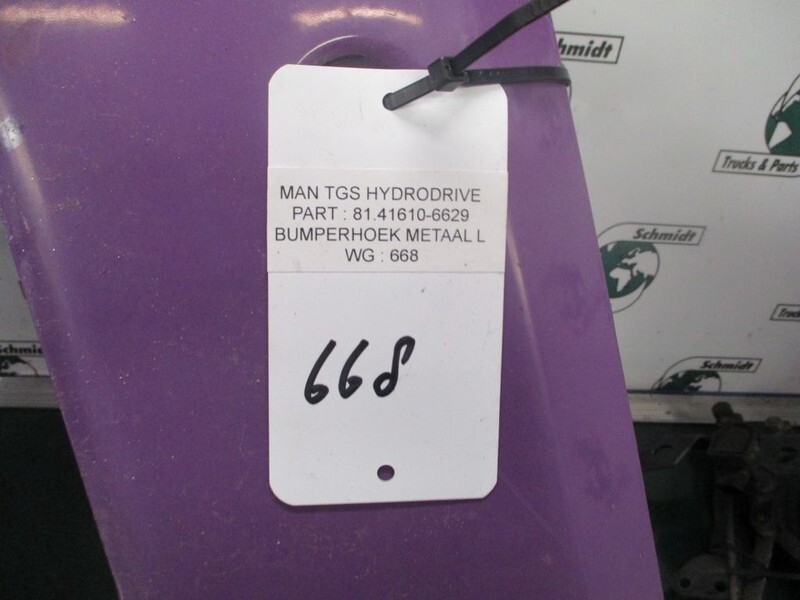 MAN 81.41610-6629 rechts bumper hoek euro 6 - Агол на браник за Камион: слика 2 MAN 81.41610-6629 rechts bumper hoek euro 6 - Агол на браник за Камион: слика 2