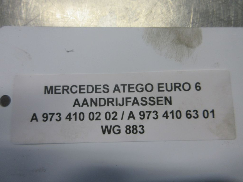 Mercedes-Benz A 973 410 02 02 // A 973 410 63 01 AANDRIJF AS ATEGO EURO 6 - Погонско вратило за Камион: слика 5 Mercedes-Benz A 973 410 02 02 // A 973 410 63 01 AANDRIJF AS ATEGO EURO 6 - Погонско вратило за Камион: слика 5