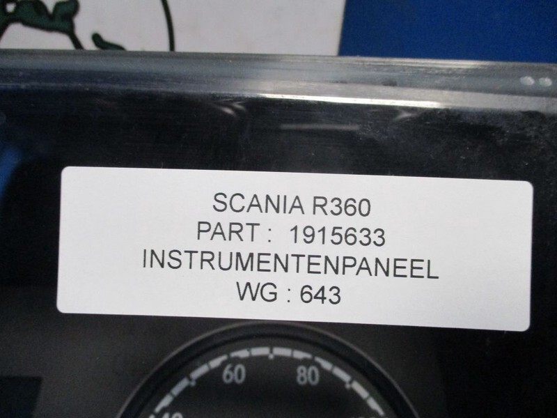 Scania 1915633 instrumentenpaneel R 360 - Контролна табла за Камион: слика 2 Scania 1915633 instrumentenpaneel R 360 - Контролна табла за Камион: слика 2