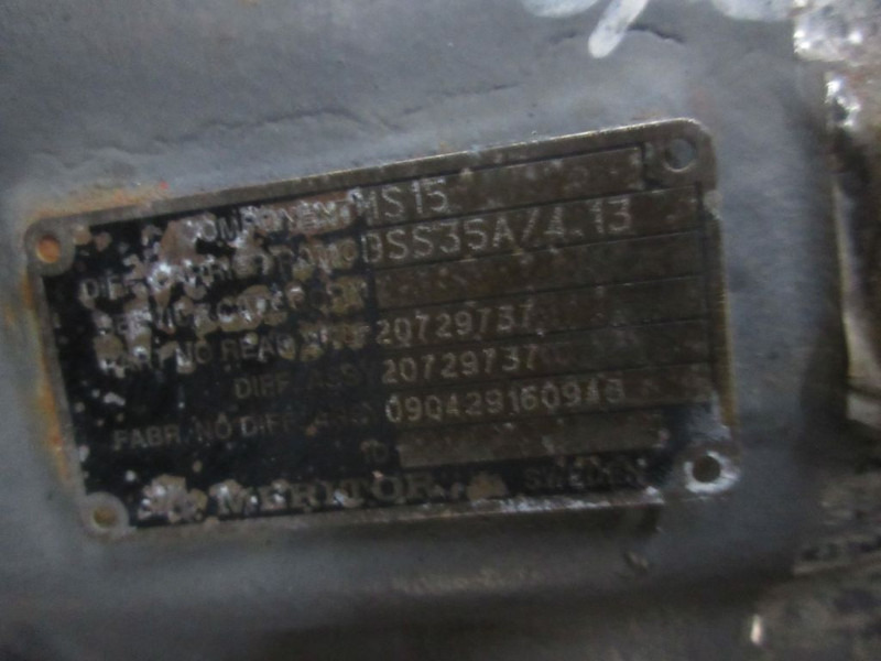 Volvo 20836787/20729737/BSS35A/RATIO 4.13 VOLVO FL210 DIFFERENTIEEL - Диференцијален запчаник на брзина за Камион: слика 5 Volvo 20836787/20729737/BSS35A/RATIO 4.13 VOLVO FL210 DIFFERENTIEEL - Диференцијален запчаник на брзина за Камион: слика 5